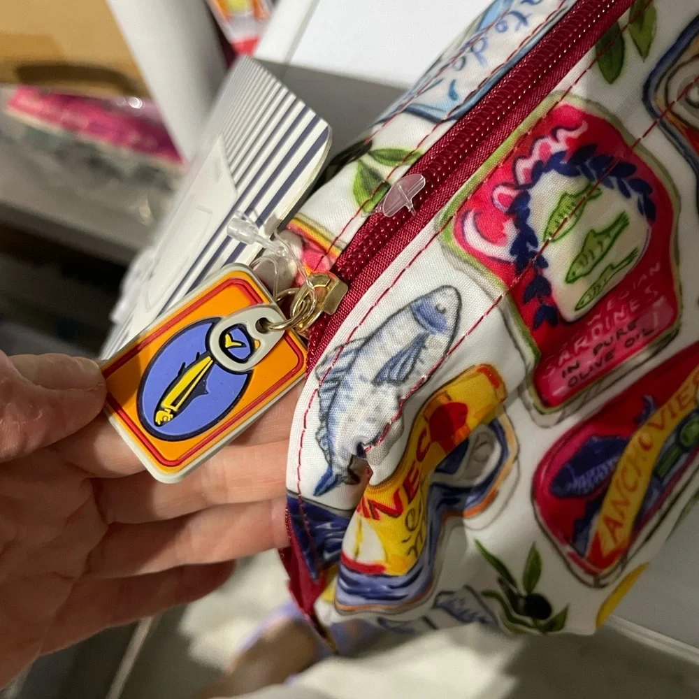 Wandering Moon Colorful Printed Women's makeup Bag